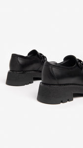 NERO GIARDINI I205940D MOCASSINI DONNA IN PELLE NERO