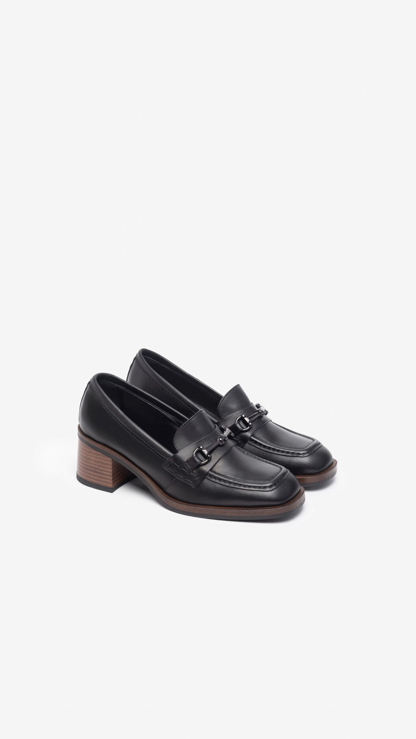 NERO GIARDINI I308180D MOCASSINI DONNA IN PELLE NERO