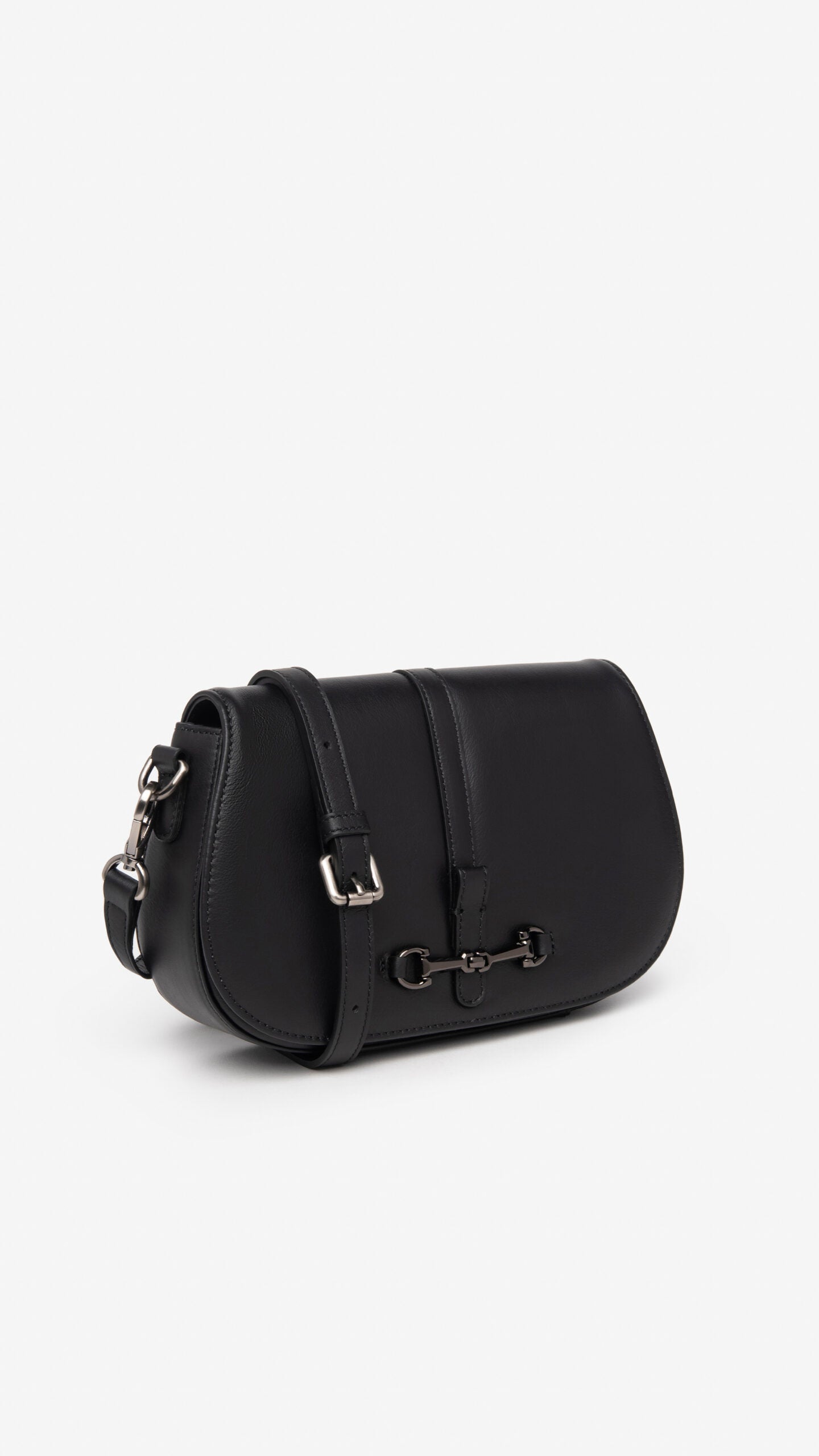 NERO GIARDINI I343511D BORSA A TRACOLLA DA DONNA IN PELLE NERO