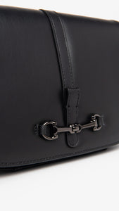 NERO GIARDINI I343511D BORSA A TRACOLLA DA DONNA IN PELLE NERO