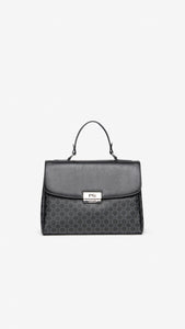 NERO GIARDINI I343571D BORSA A MANO DA DONNA IN MATERIALE TECNICO NERO