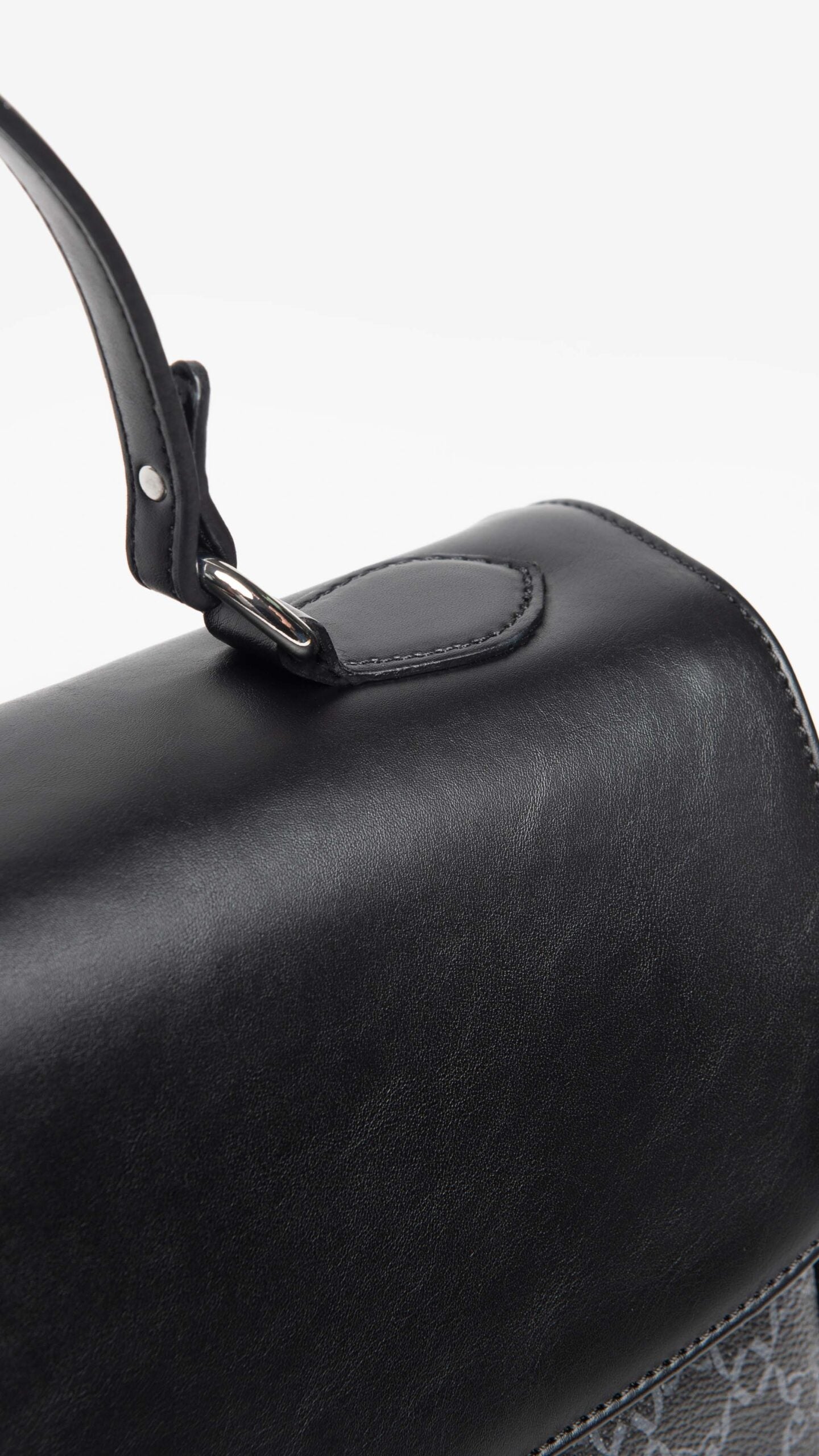 NERO GIARDINI I343571D BORSA A MANO DA DONNA IN MATERIALE TECNICO NERO