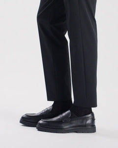 Nero Giardini I400360U Mocassini uomo in pelle nero