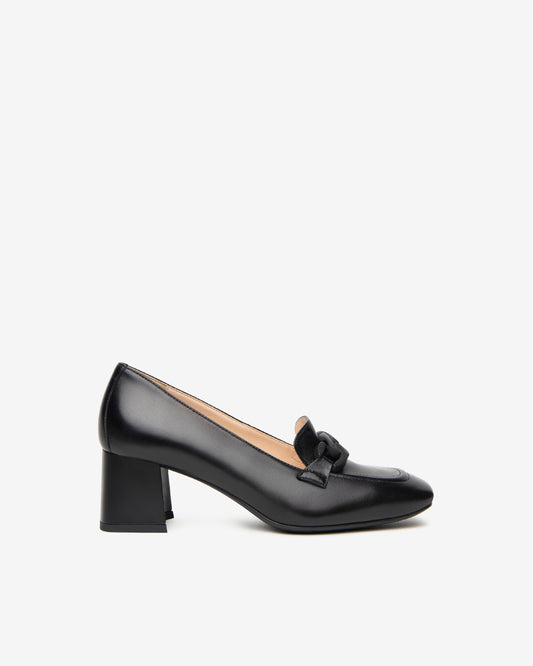 Nero Giardini I410930D Mocassini donna in pelle nero