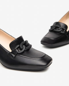 Nero Giardini I410930D Mocassini donna in pelle nero