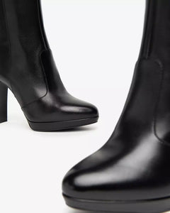 Nero Giardini I410986D Stivali Donna in Pelle e Materiale Tecnico
