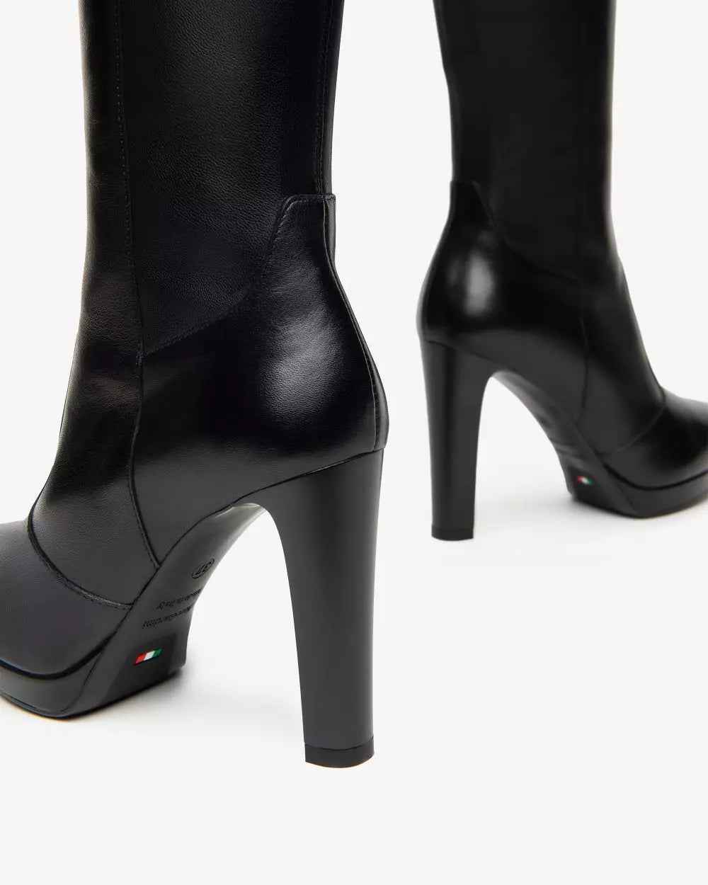 Nero Giardini I410986D Stivali Donna in Pelle e Materiale Tecnico