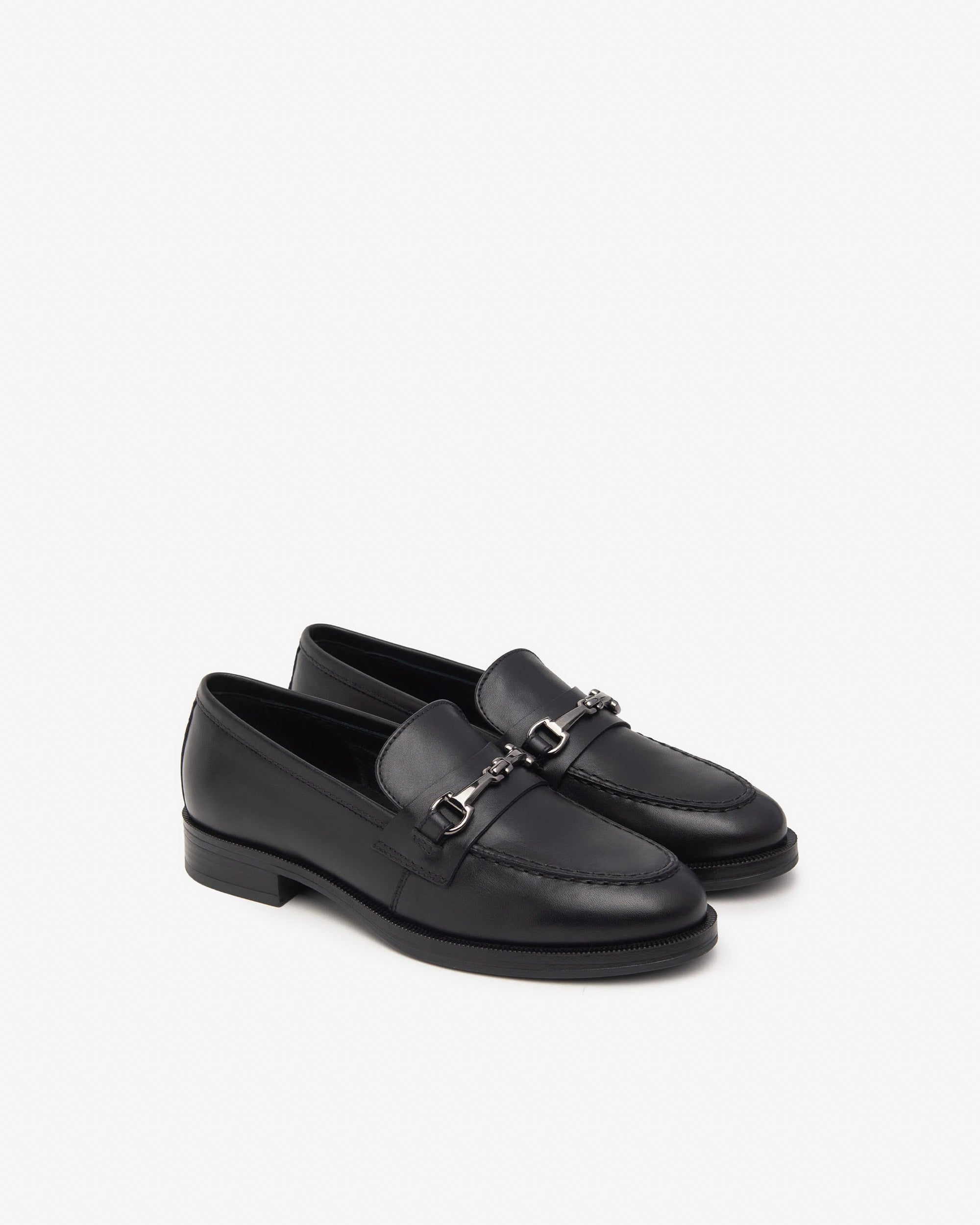 Nero Giardini I411260D Mocassini donna in pelle nero