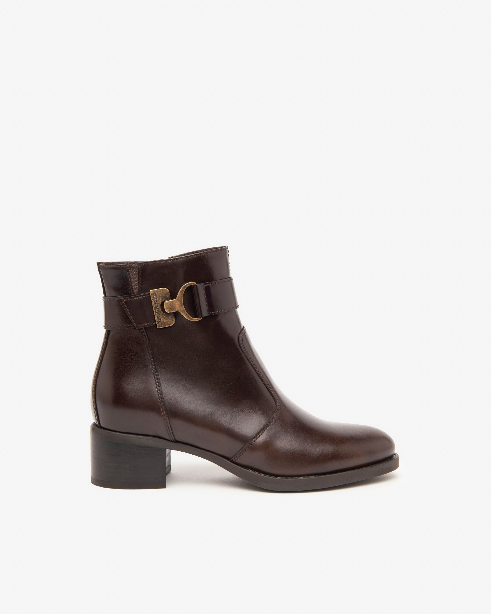 Nero Giardini I411270D Tronchetti donna in pelle moro