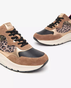 Nero Giardini I411531D Sneakers Donna in Pelle, Suede e Materiale Tecnico mou
