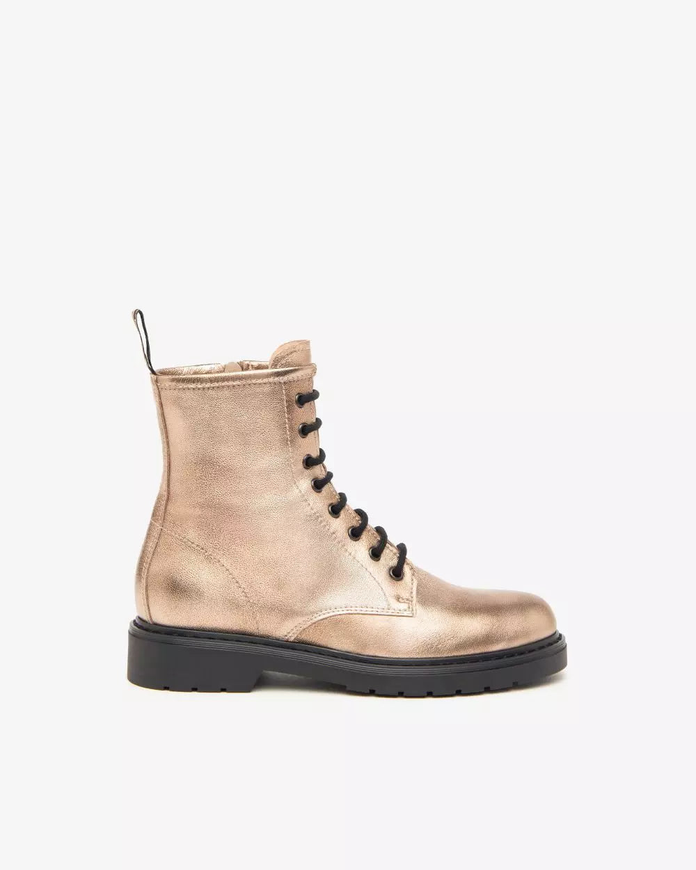 Nero Giardini I412006D Anfibi Donna in Pelle tortora oro
