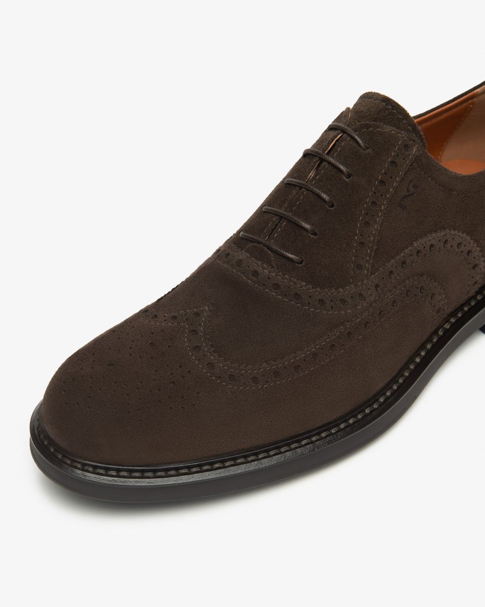 Nero Giardini I500800U Stringate Uomo in Camoscio blù o moro
