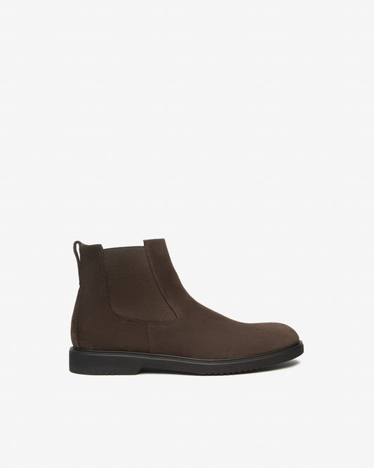 Nero Giardini I500851U Stivaletti Chelsea Uomo in Camoscio moro