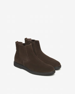 Nero Giardini I500851U Stivaletti Chelsea Uomo in Camoscio moro