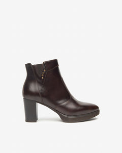 Nero Giardini I513801D Tronchetti Donna in Pelle moro