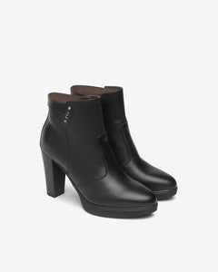 Nero Giardini I513810D Tronchetti Donna in Pelle nero