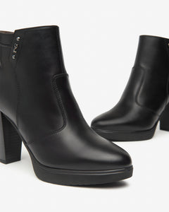 Nero Giardini I513810D Tronchetti Donna in Pelle nero