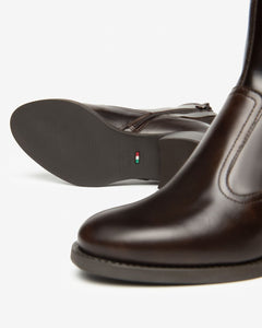 Nero Giardini I513841D Stivaletti Donna in Pelle e Tessuto moro