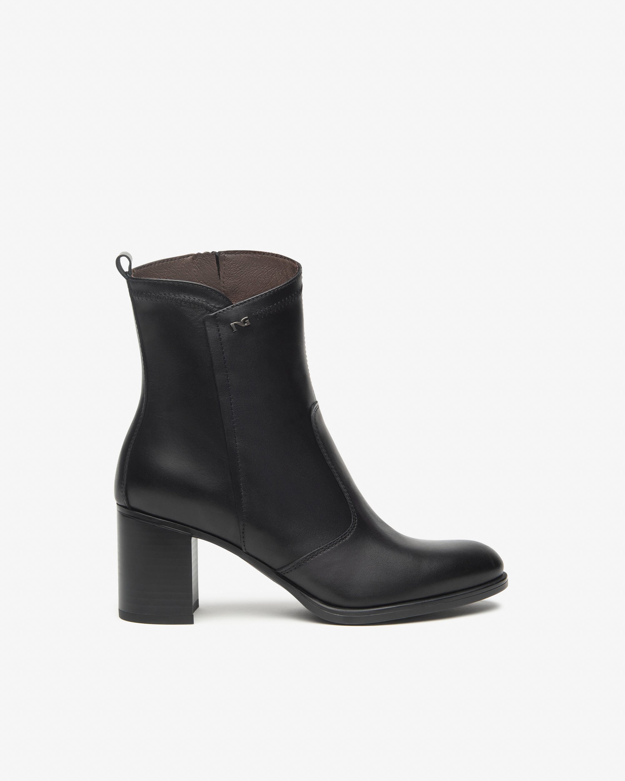 Nero Giardini I513852D Tronchetti Donna in Pelle nero