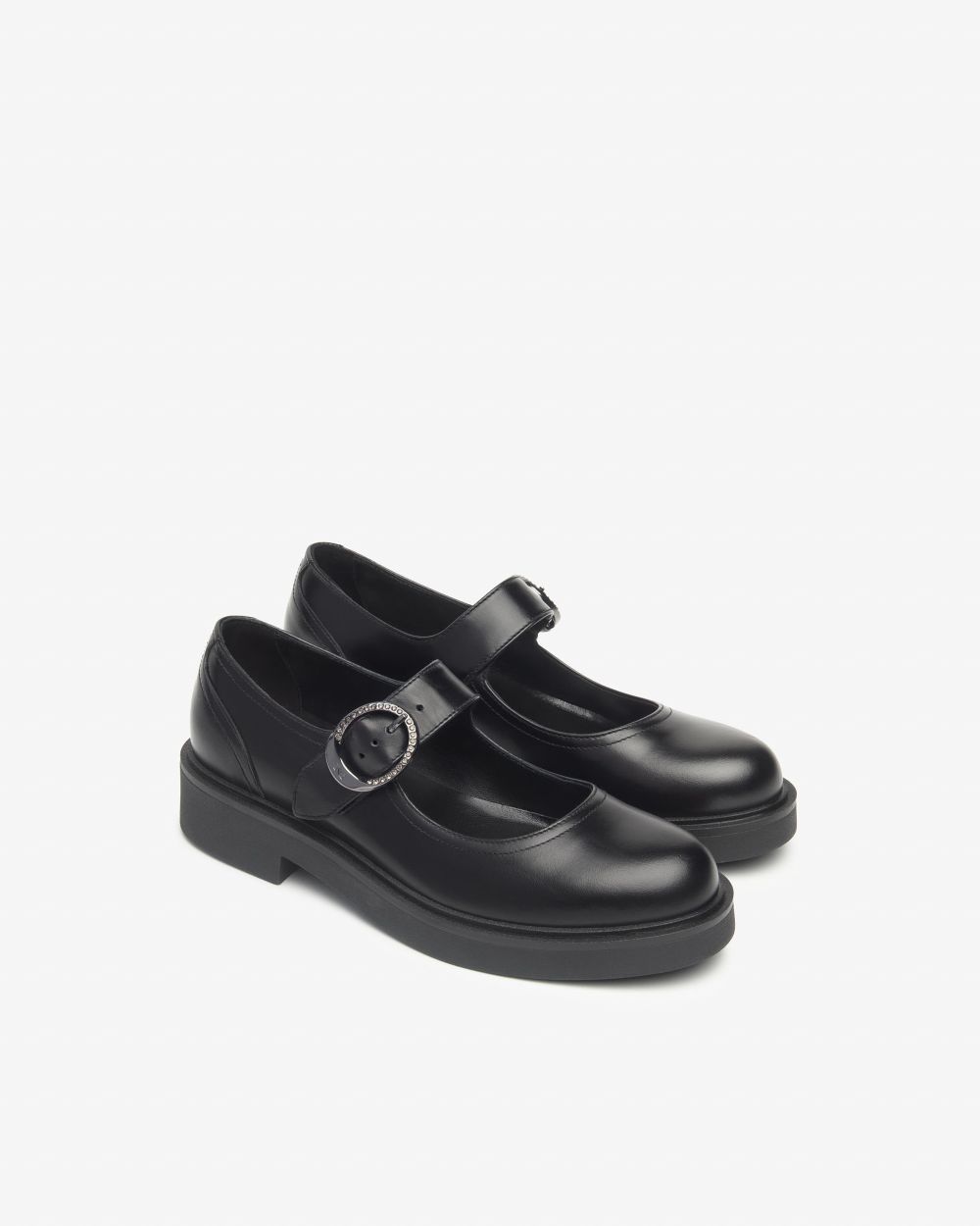 Nero Giardini I513970D Mary Jane Donna in Pelle nero