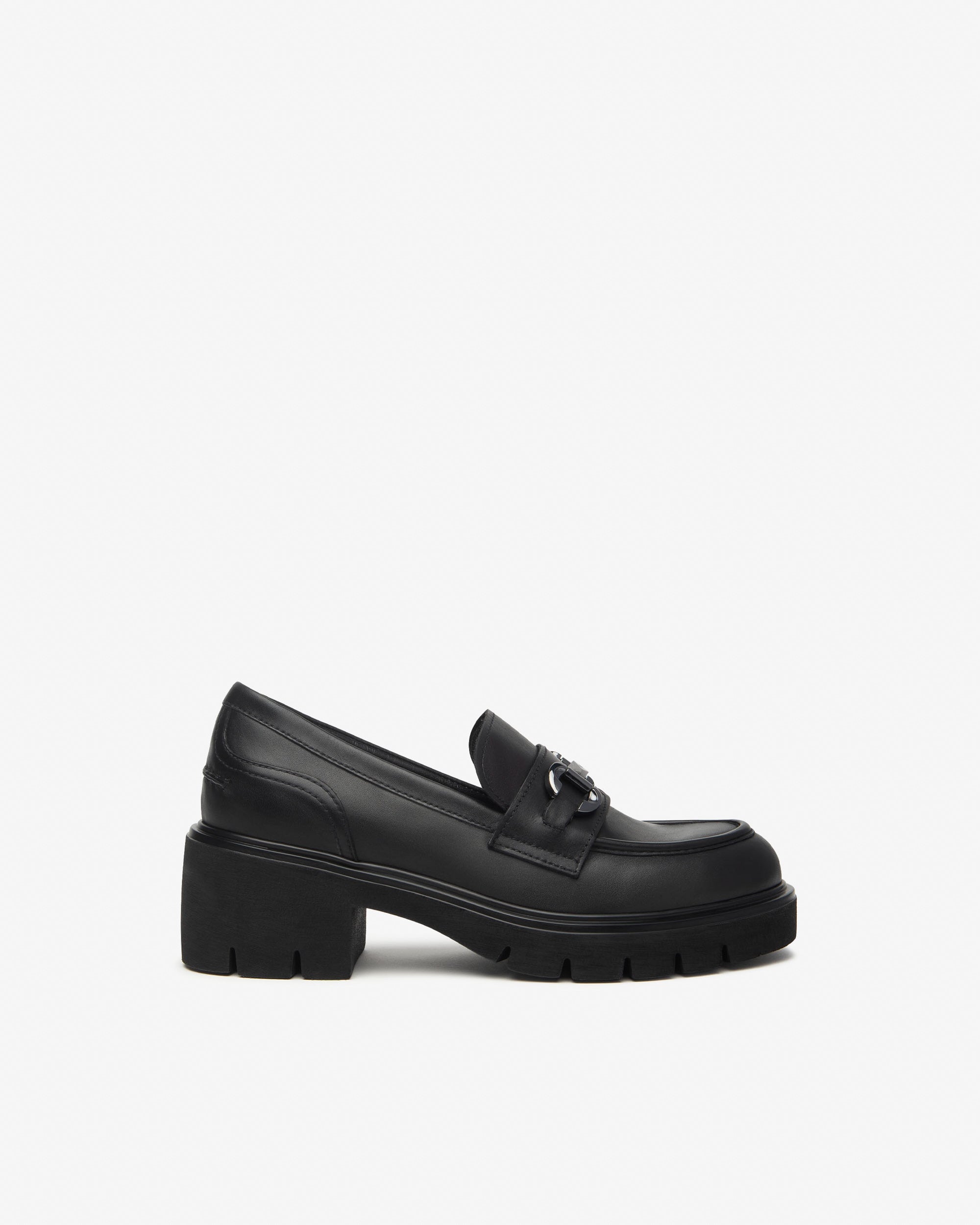 Nero Giardini I513980D Mocassini Donna in Pelle nero
