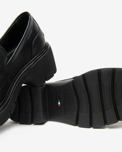 Nero Giardini I513980D Mocassini Donna in Pelle nero
