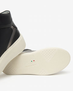 Nero Giardini I514213D Sneakers Donna in Pelle e Materiale Tecnico nero