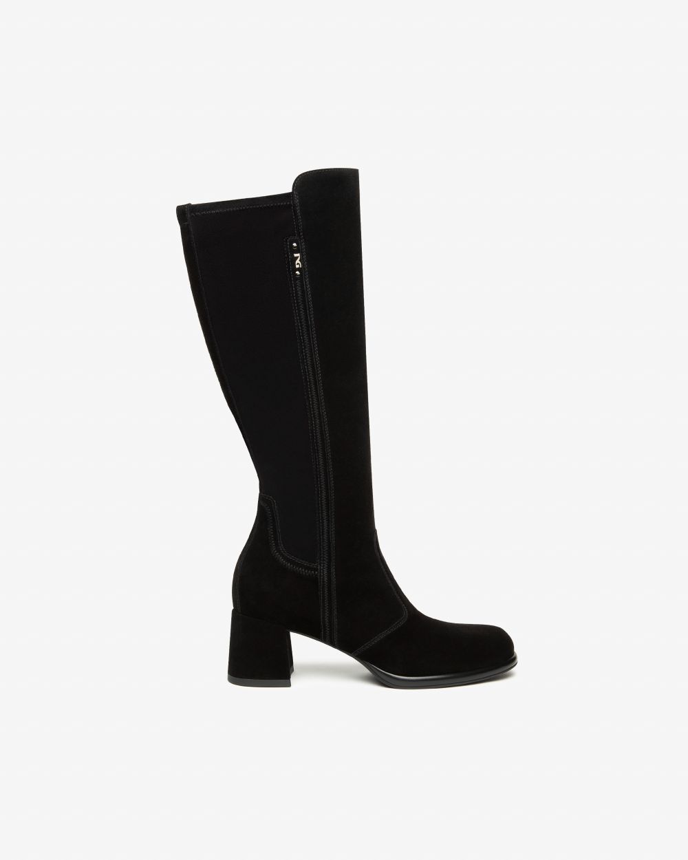Nero Giardini I514312D Stivali Donna in Suede e Materiale Tecnico