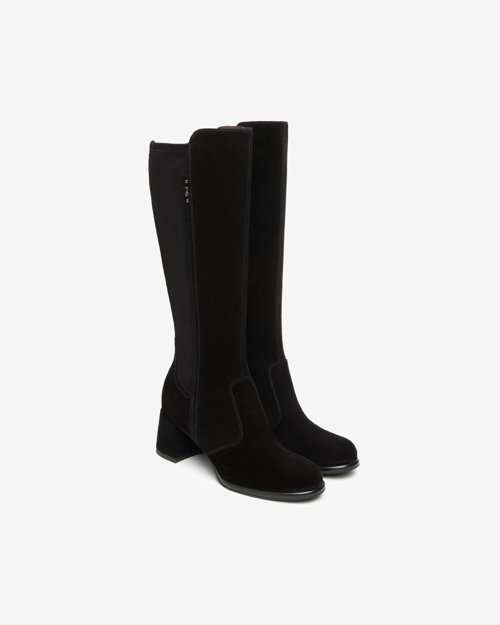 Nero Giardini I514312D Stivali Donna in Suede e Materiale Tecnico