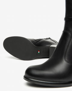 Nero Giardini I514322D Tronchetti Donna in Pelle nero