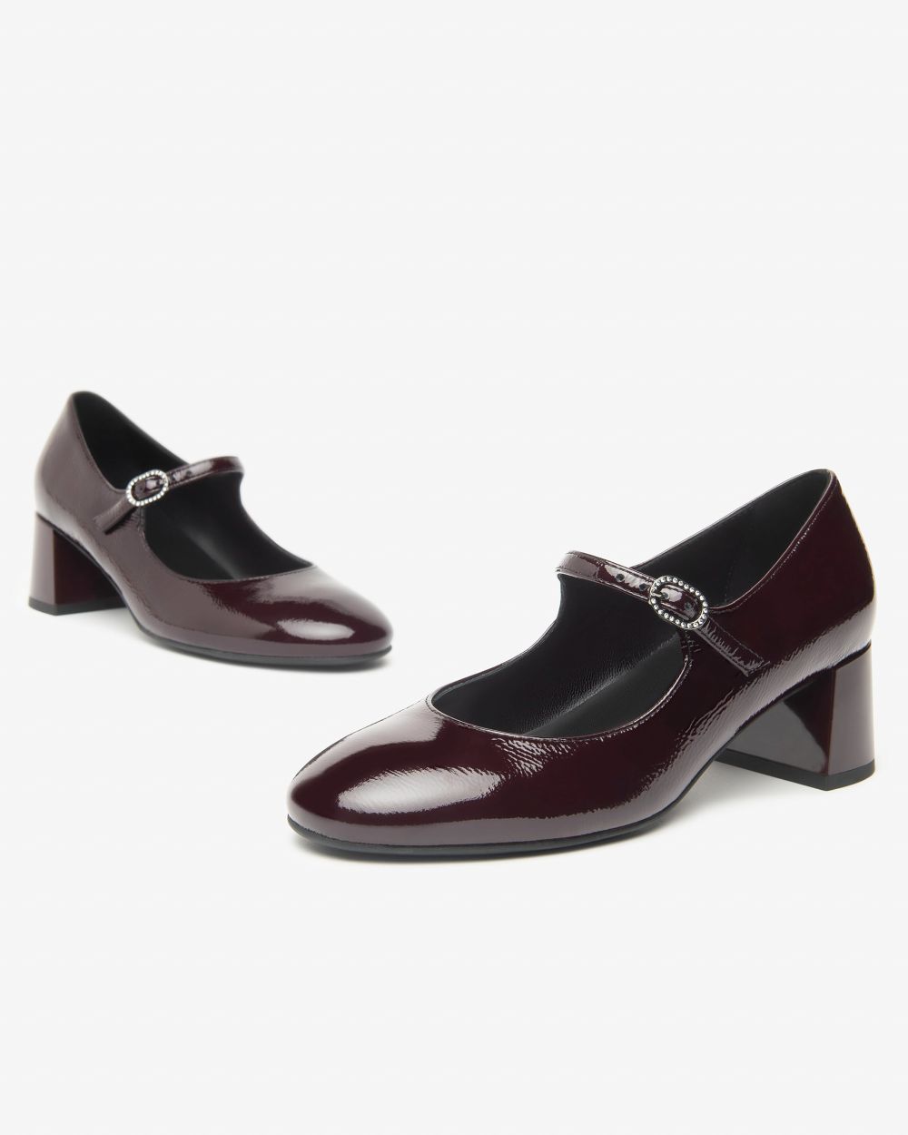 Nero Giardini I514360D Décolleté Donna in Vernice nero o bordeaux