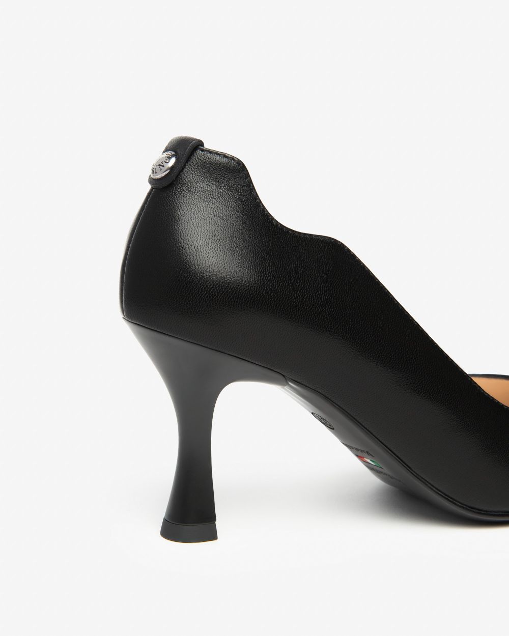 Nero Giardini I514410DE Décolleté Donna in Pelle nero