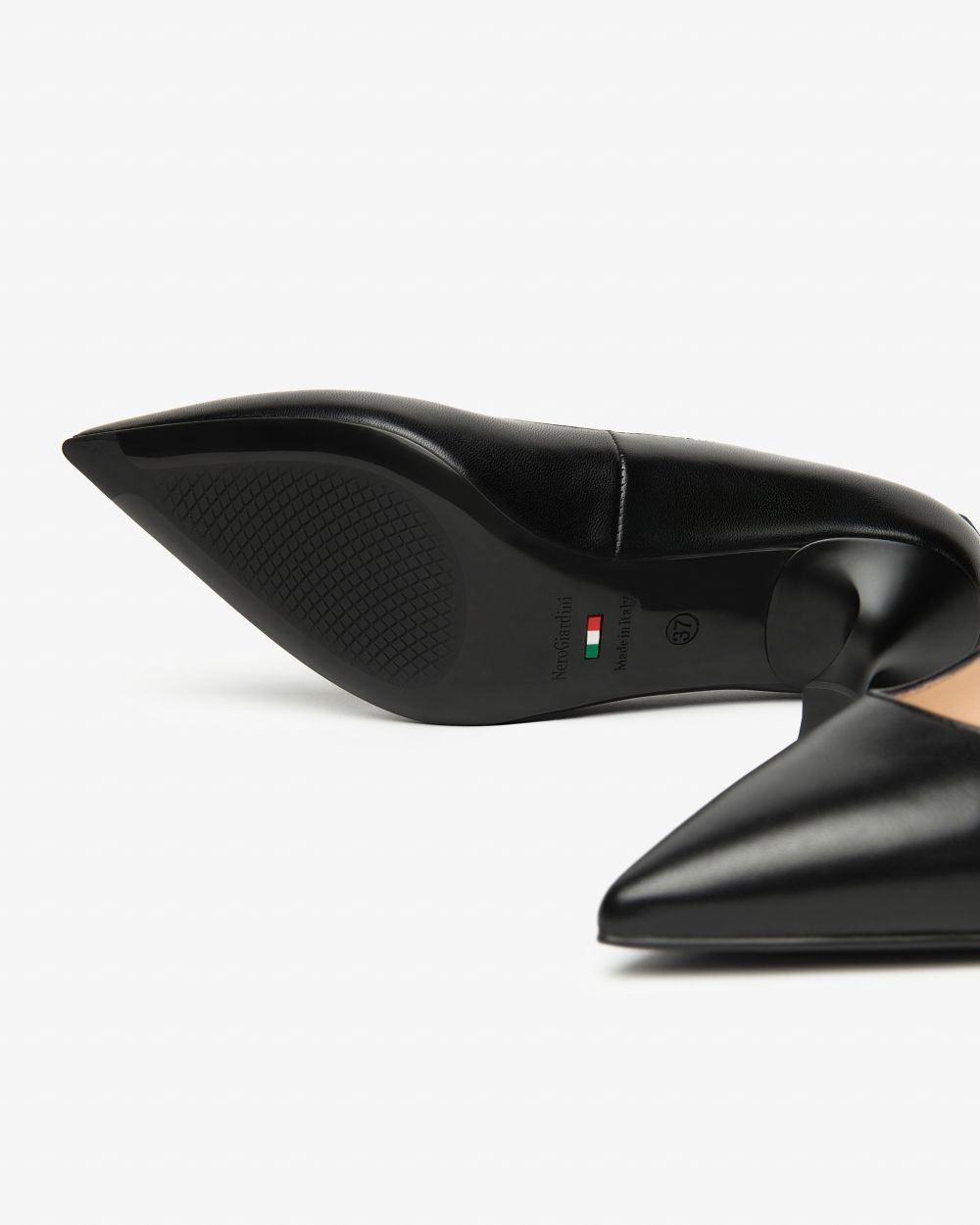Nero Giardini I514410DE Décolleté Donna in Pelle nero