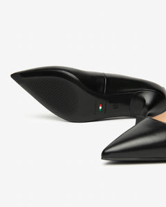 Nero Giardini I514410DE Décolleté Donna in Pelle nero