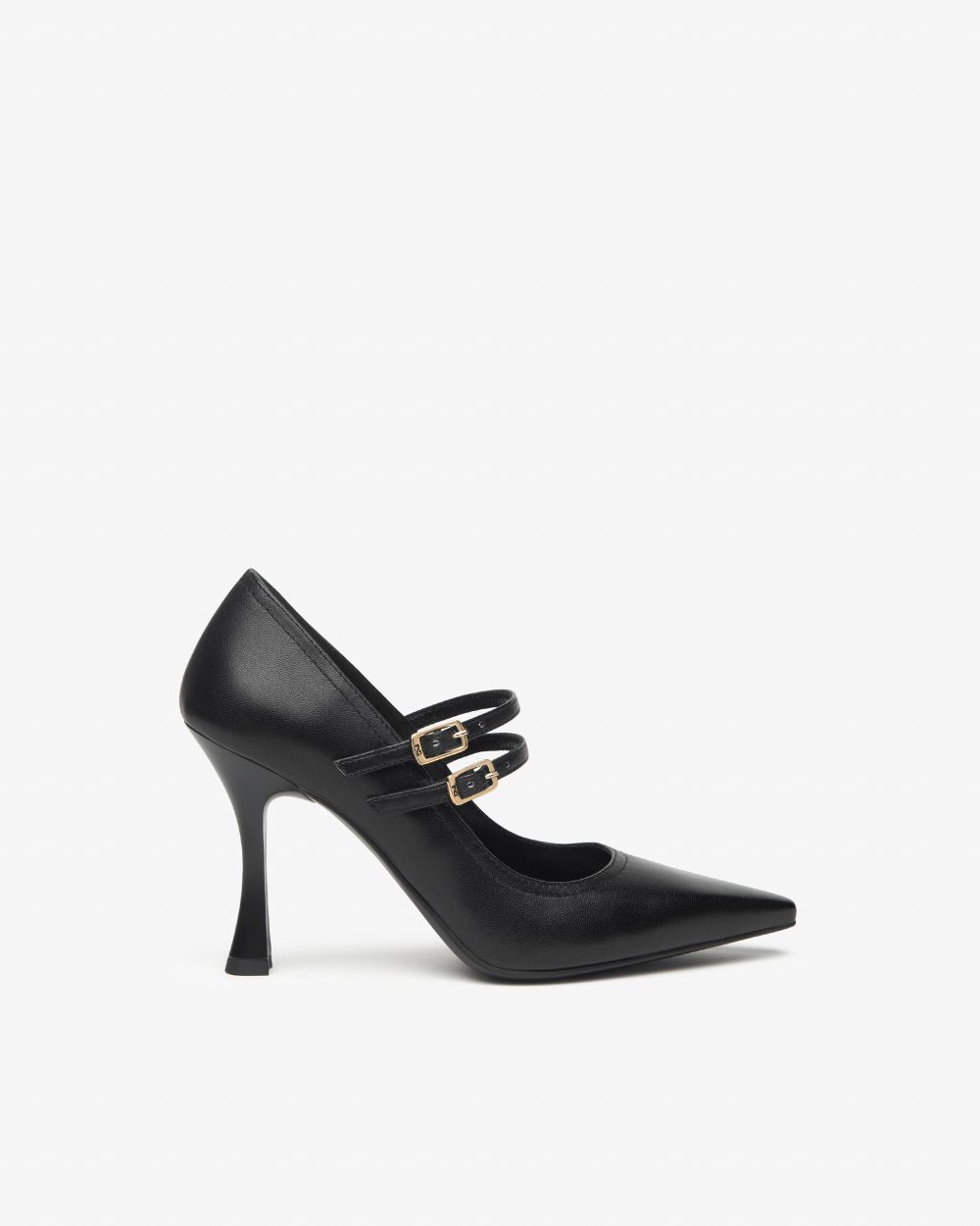Nero Giardini I514490DE Décolleté Donna in Pelle nero