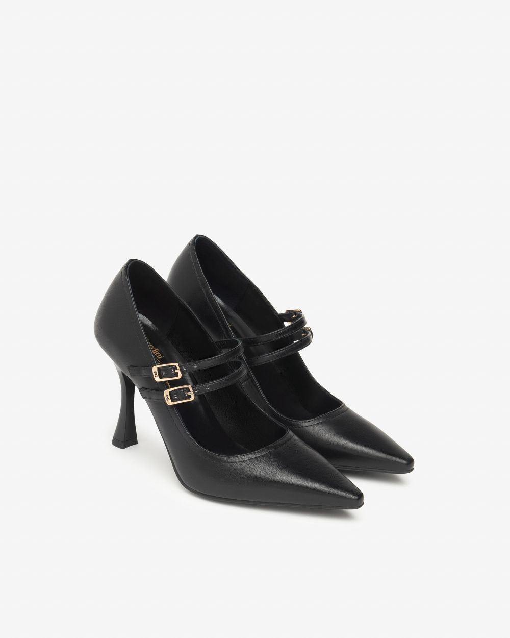 Nero Giardini I514490DE Décolleté Donna in Pelle nero