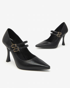 Nero Giardini I514490DE Décolleté Donna in Pelle nero