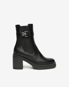 Nero Giardini I514790D Stivaletti Chelsea Donna in Pelle