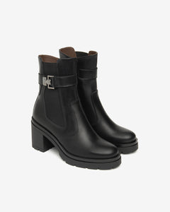 Nero Giardini I514790D Stivaletti Chelsea Donna in Pelle