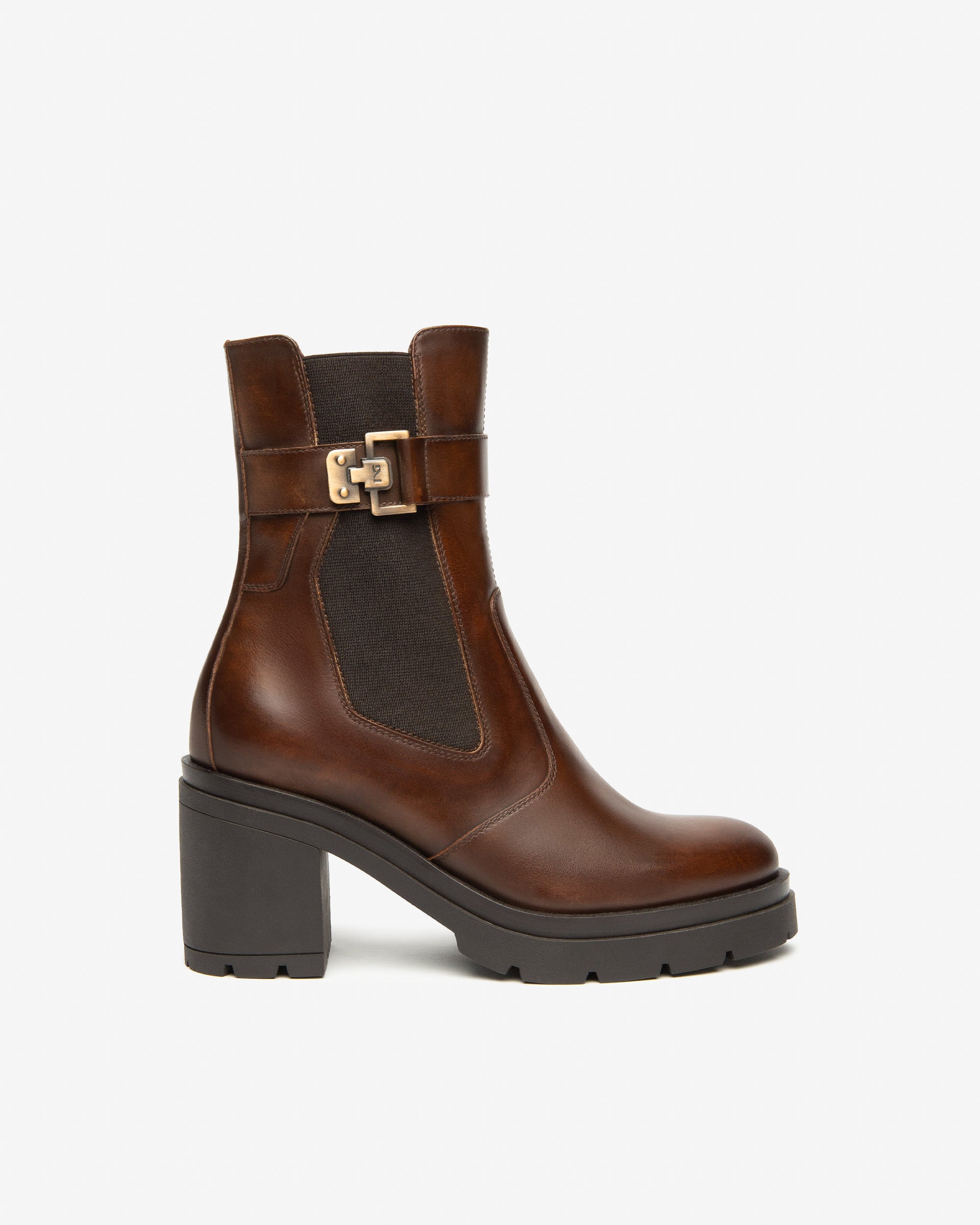 Nero Giardini I514791D Stivaletti Chelsea Donna in Pelle