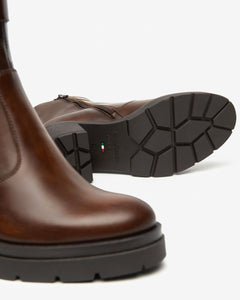 Nero Giardini I514791D Stivaletti Chelsea Donna in Pelle