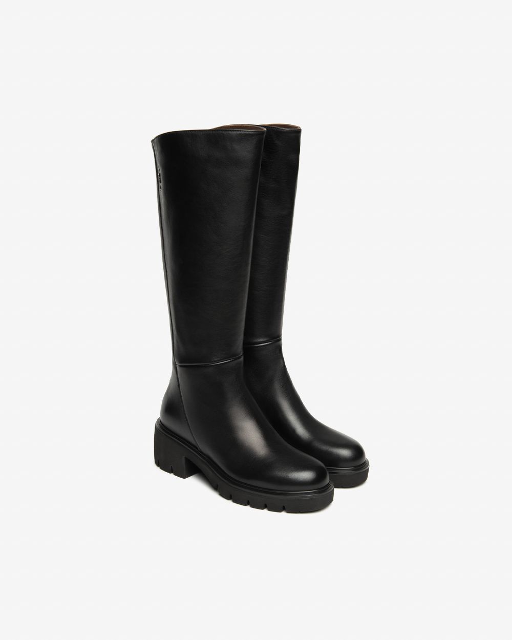 Nero Giardini I514821D Stivali Donna in Pelle nero