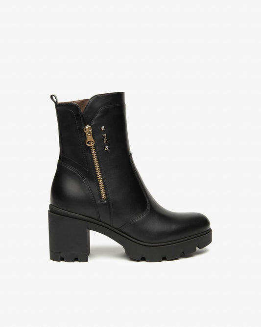 Nero Giardini I514880D Stivaletti Donna in Pelle