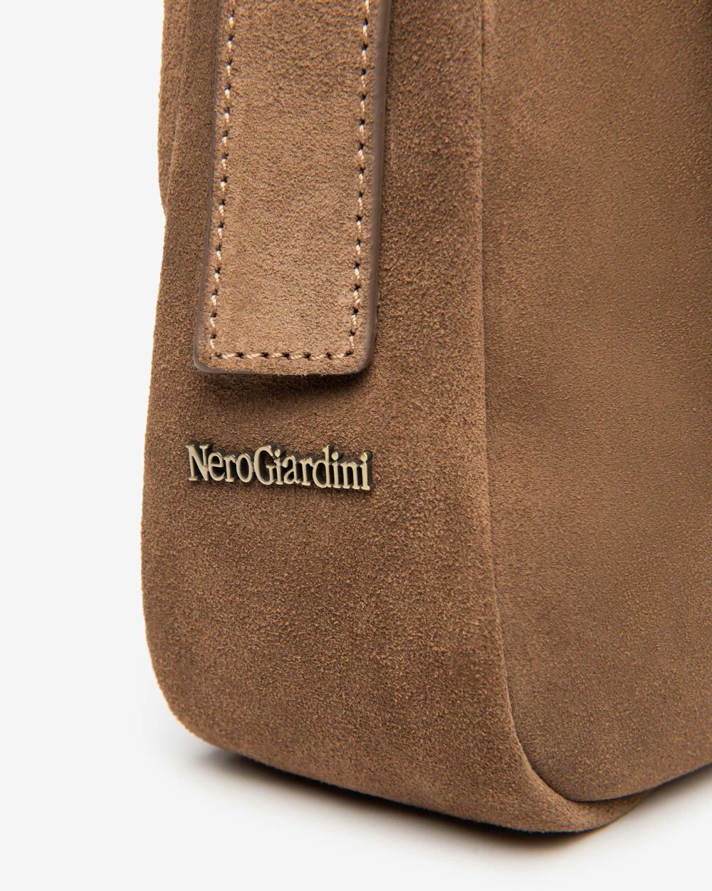 Nero Giardini I544043D Borsa Hobo da Donna in Pelle
