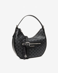 Nero Giardini I544062D Borsa Hobo da Donna in Materiale Tecnico
