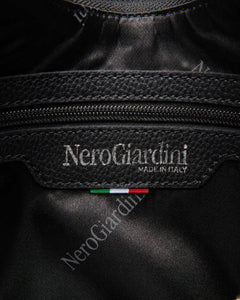 Nero Giardini I544062D Borsa Hobo da Donna in Materiale Tecnico
