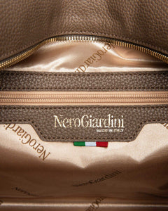 Nero Giardini I544070D Borsa Hobo da Donna in Materiale Tecnico