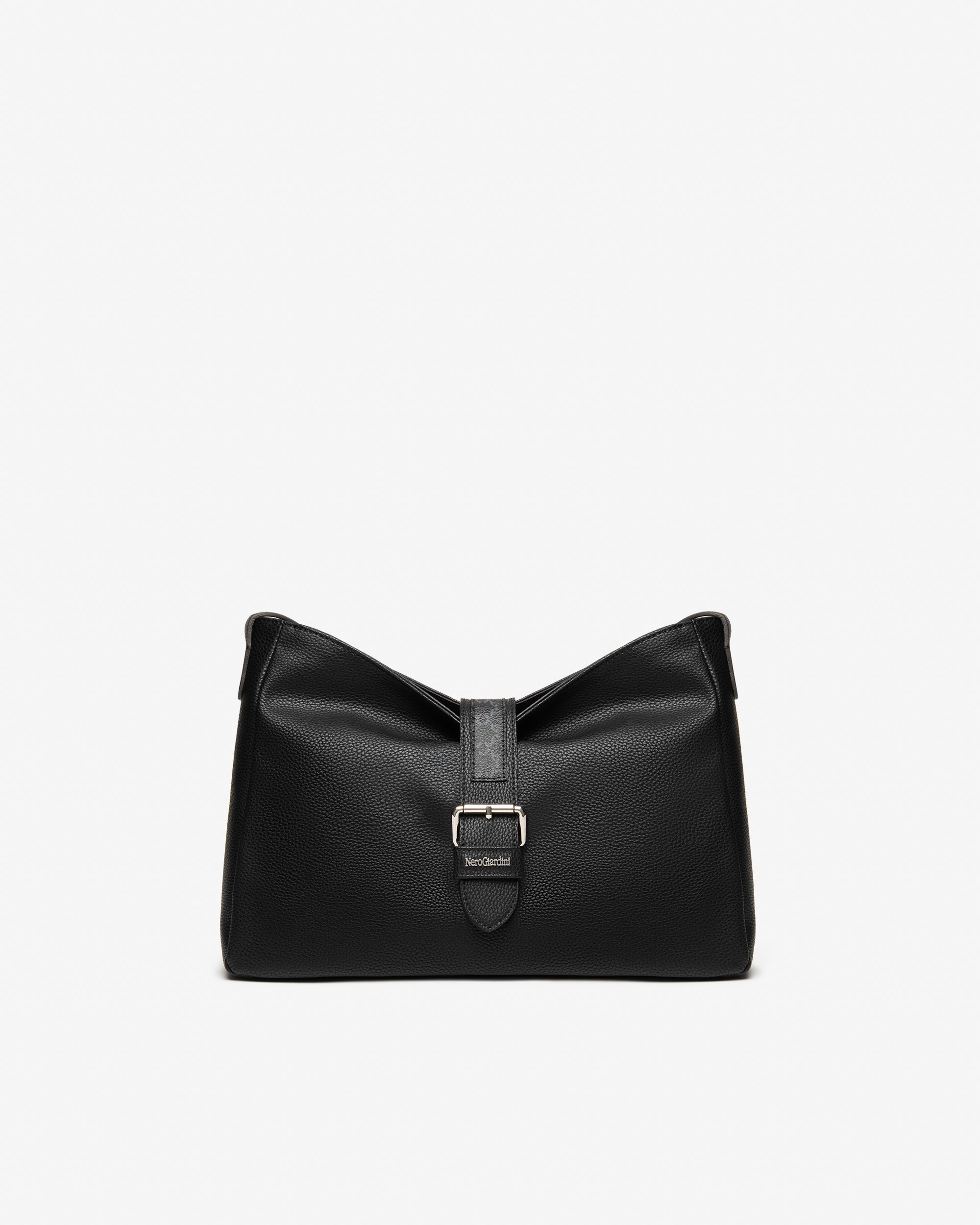Nero Giardini I544071D Borsa a Tracolla da Donna in Materiale Tecnico
