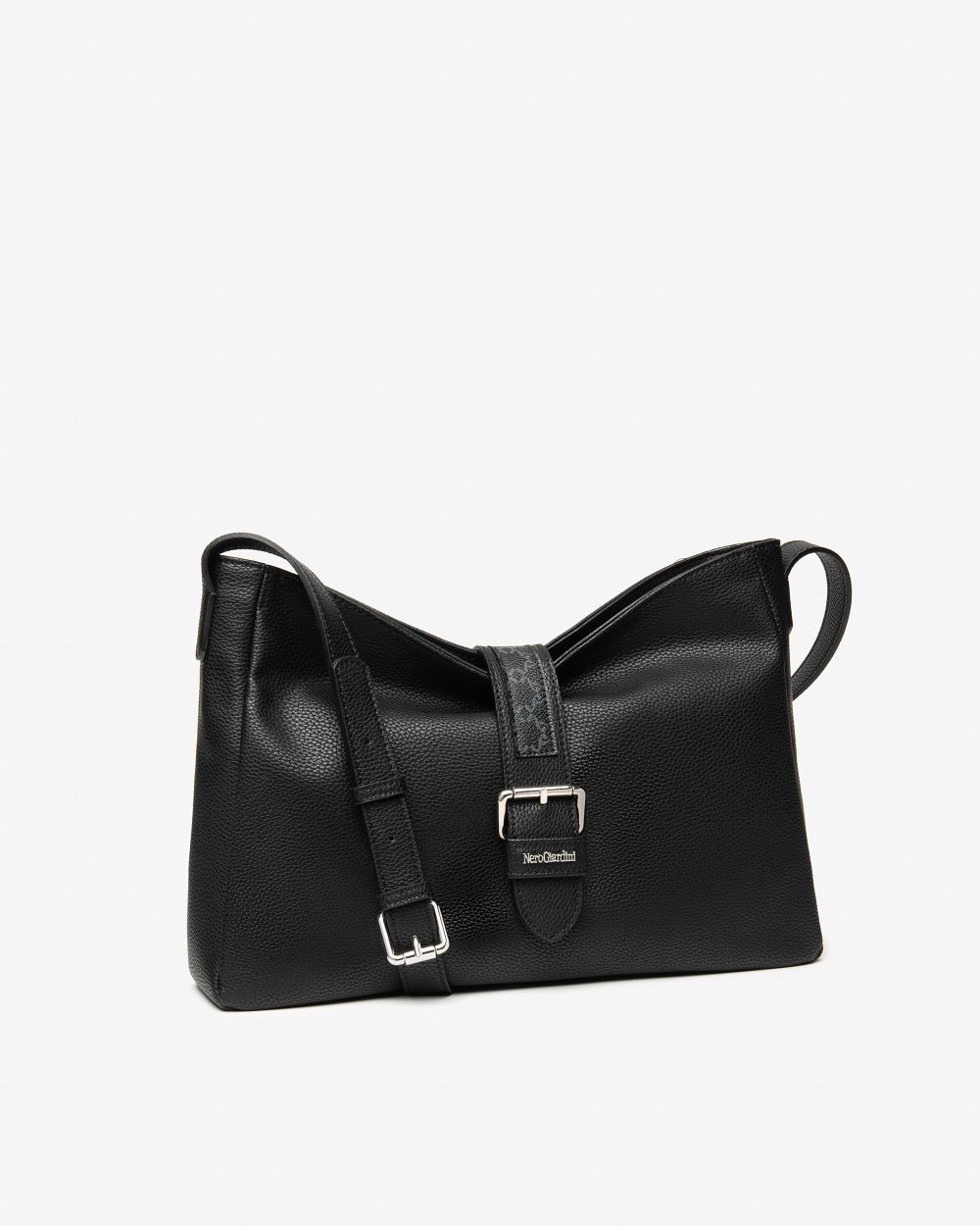 Nero Giardini I544071D Borsa a Tracolla da Donna in Materiale Tecnico
