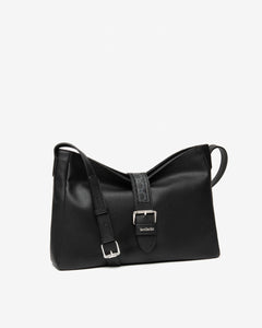 Nero Giardini I544071D Borsa a Tracolla da Donna in Materiale Tecnico